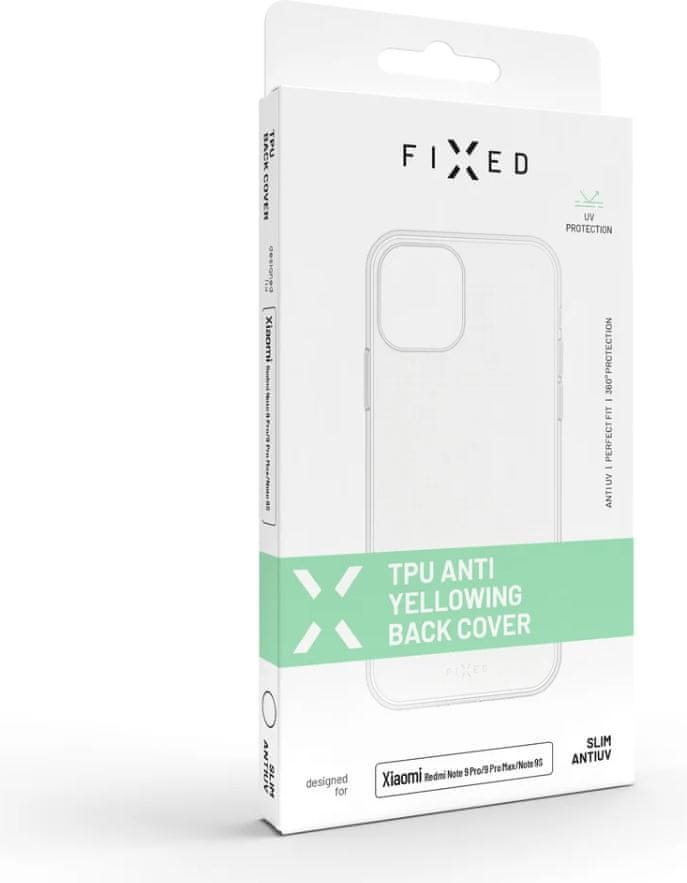 FIXED TPU gélové puzdro Slim AntiUV pre Realme 9, číre, FIXTCCA-857 - zánovné